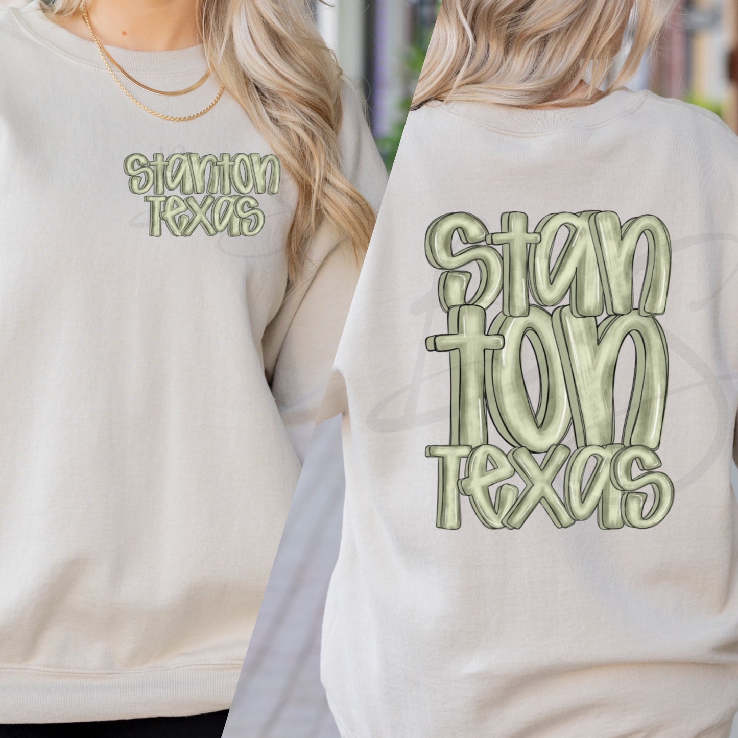 CITY/TOWN - STATE, FUN DOODLE LETTERS