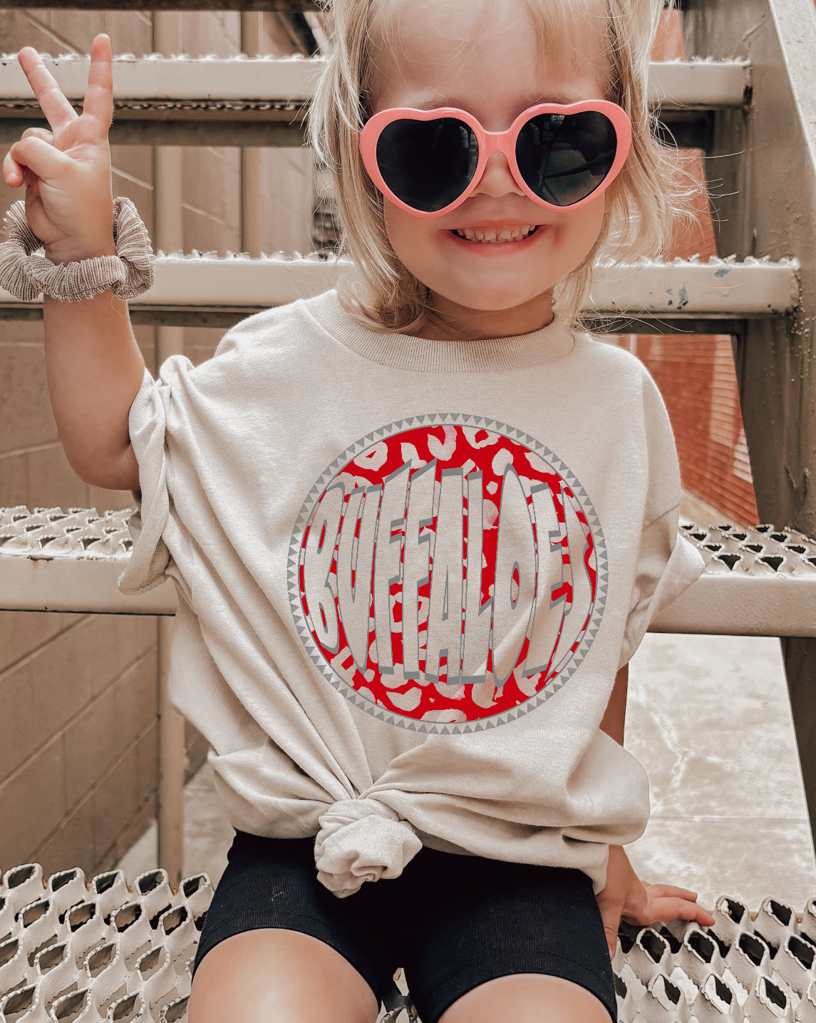 BUFFALOES GROOVY LEOPARD CIRCLE