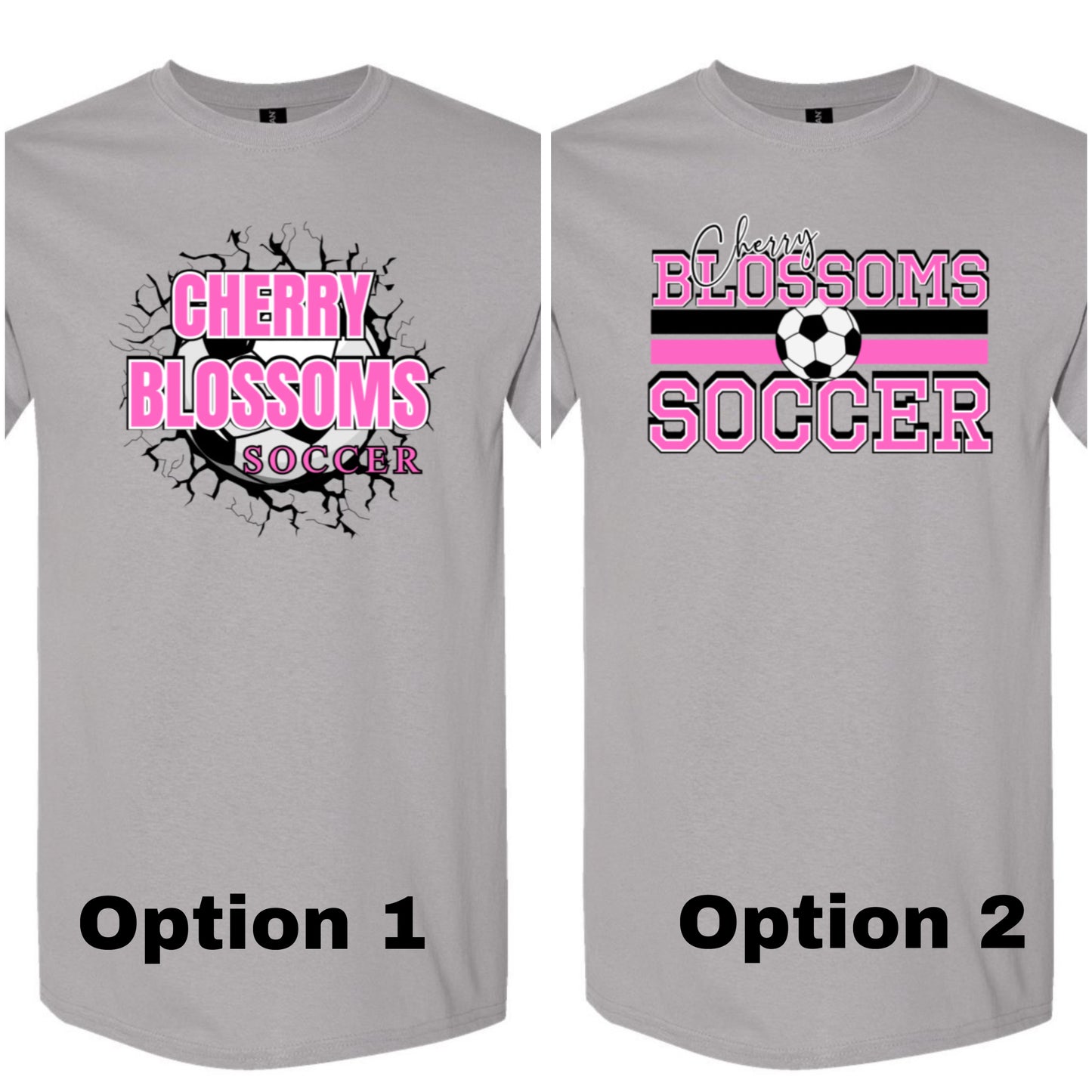 Custom - Cherry Blossoms Soccer