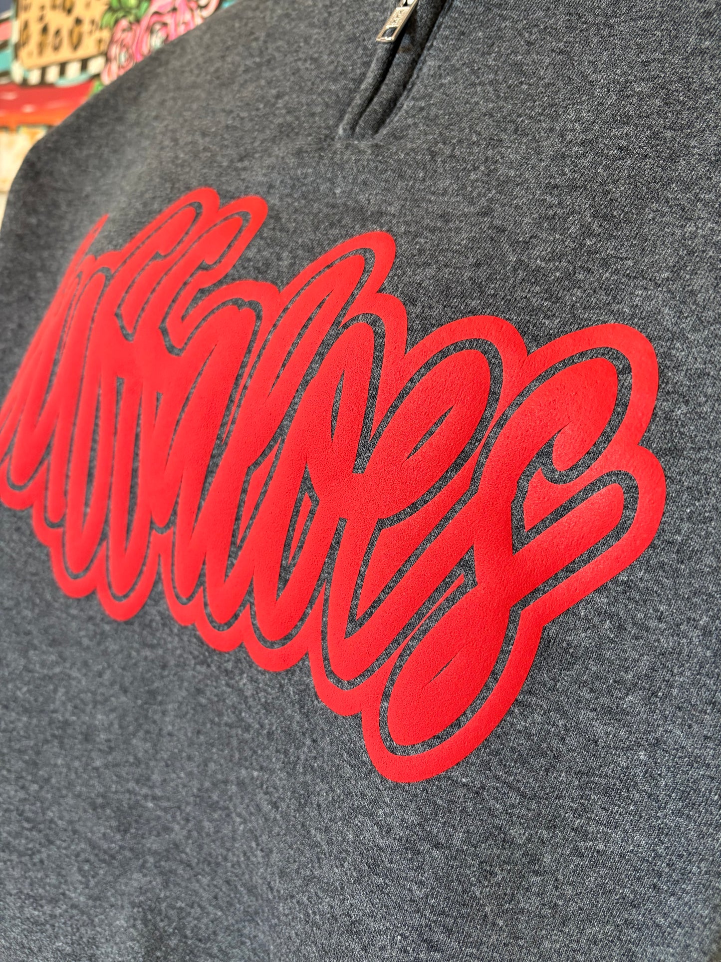 Buffaloes Red - Quarter Zip Sweatshirt