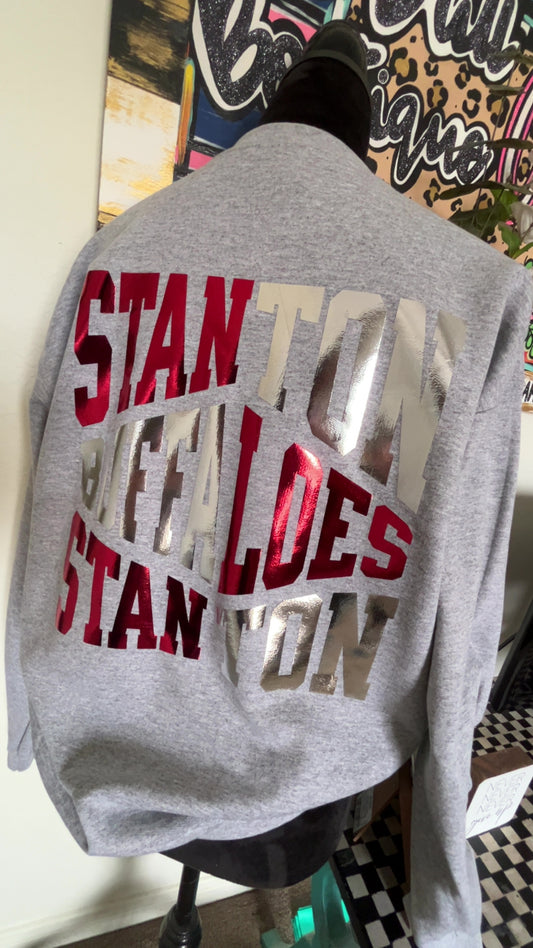 Metallic Stanton Buffaloes Sweatshirt