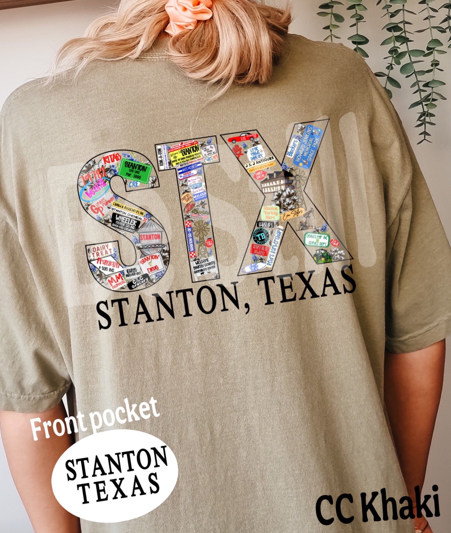 STANTON, TEXAS - SMALL TOWN (CC only available in short sleeve)