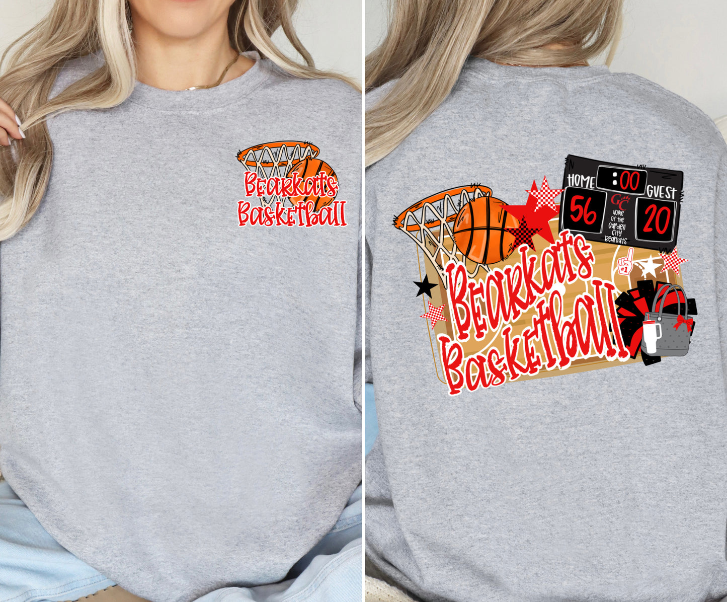 CUSTOM MASCOT - BASKETBALL SCORE BOARD