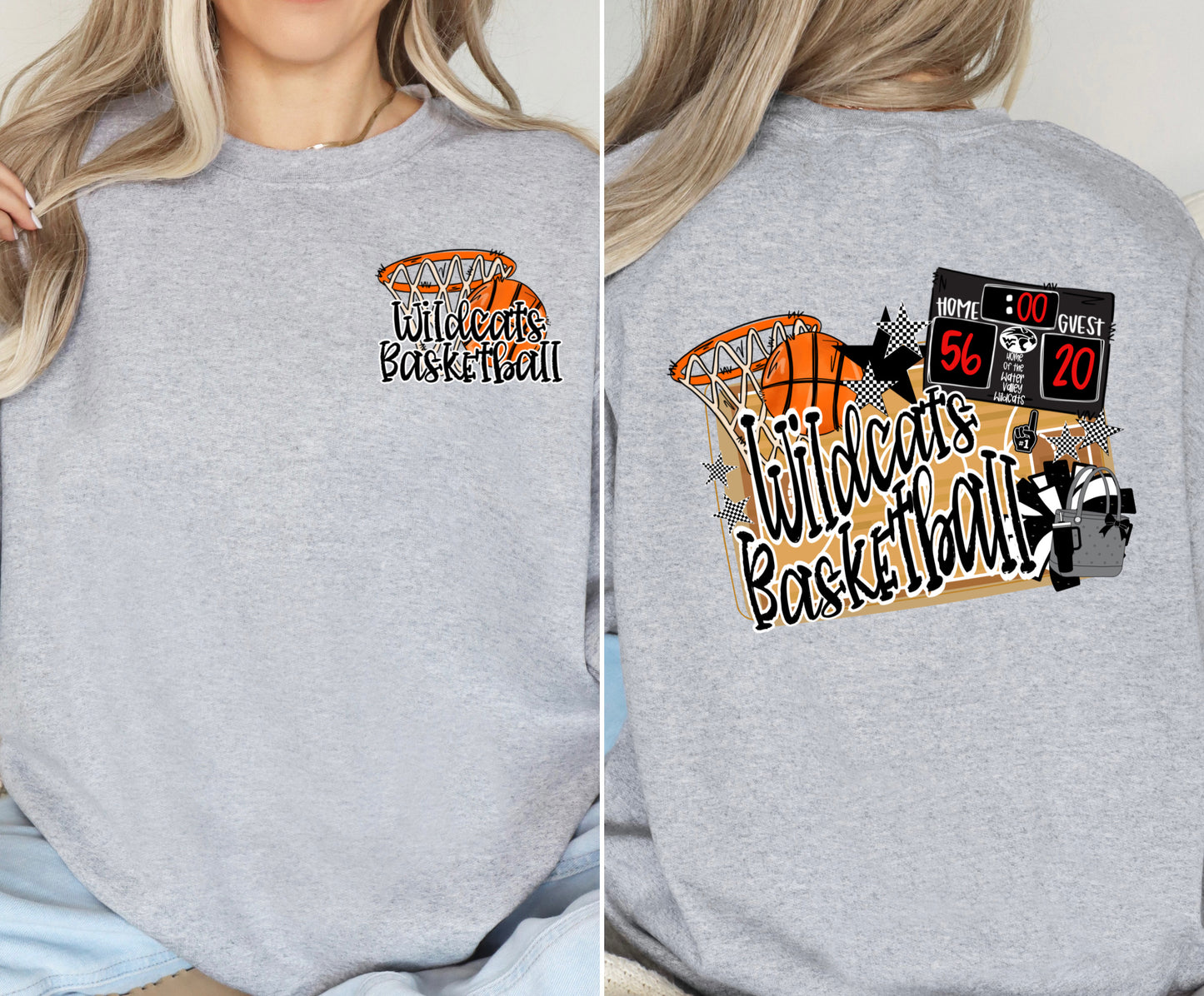 CUSTOM MASCOT - BASKETBALL SCORE BOARD