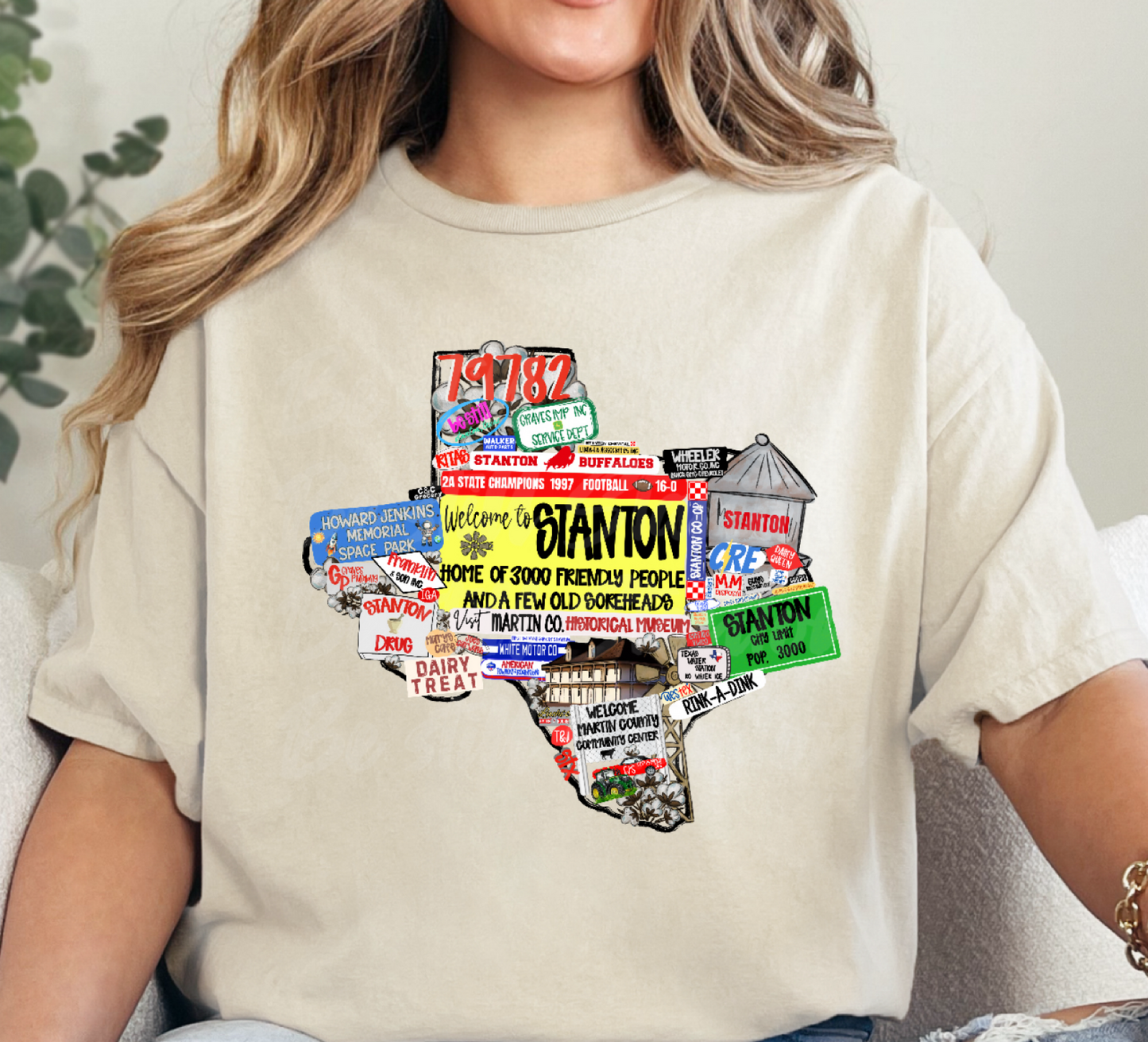 SMALL TOWN - STANTON TEXAS