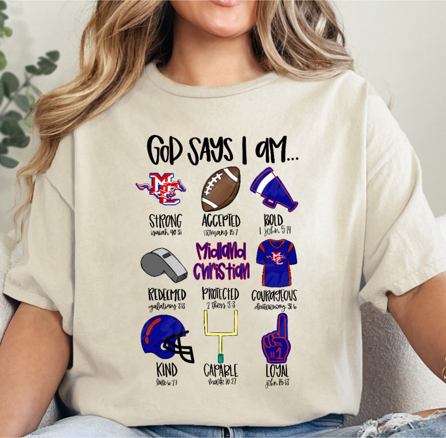 MIDLAND CHRISTIAN - GOD SAYS I AM