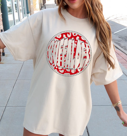 BUFFALOES GROOVY LEOPARD CIRCLE