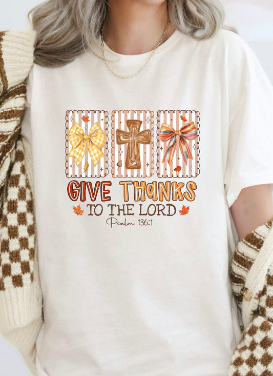 Give Thanks to the Lord