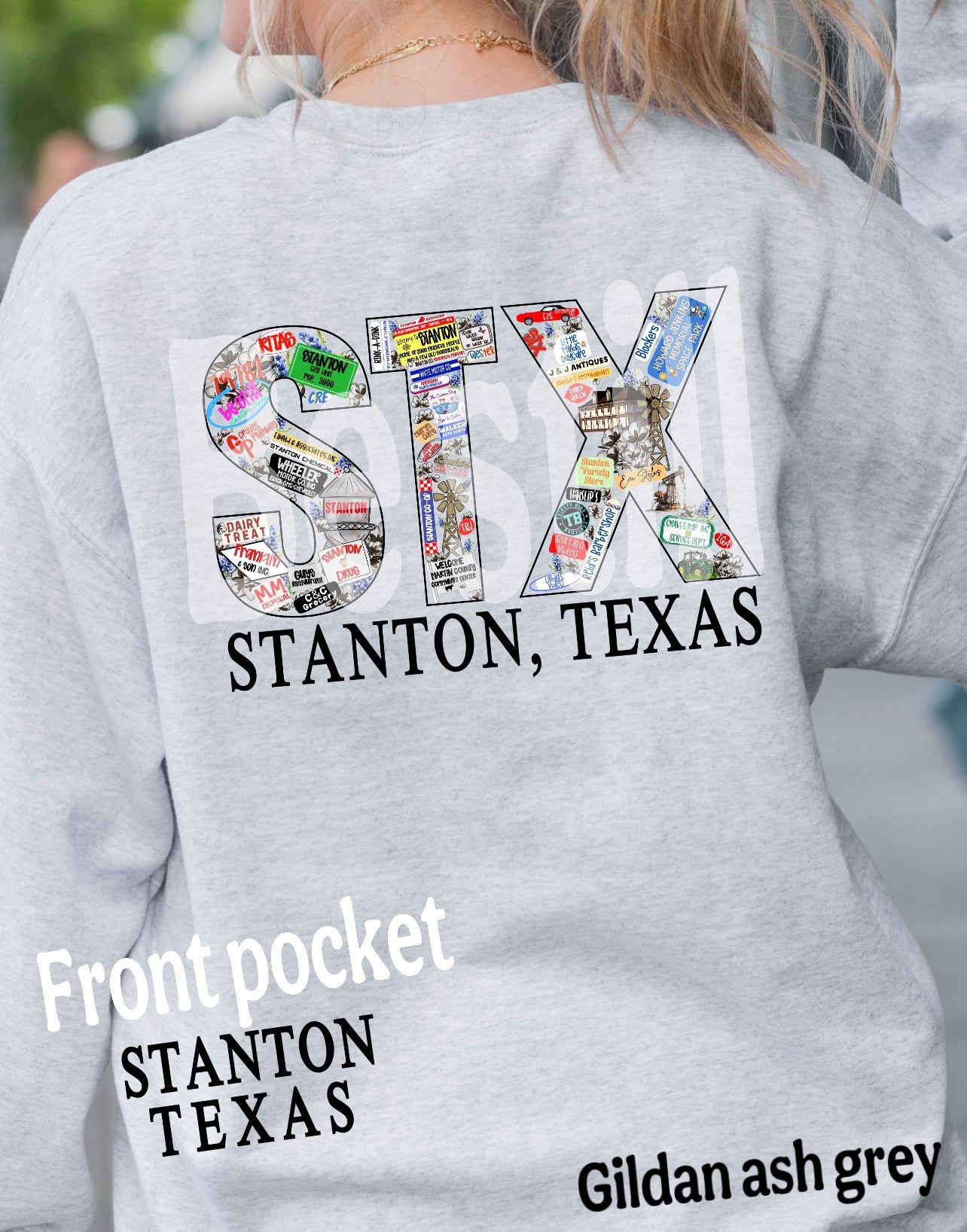 STANTON, TEXAS - SMALL TOWN (CC only available in short sleeve)