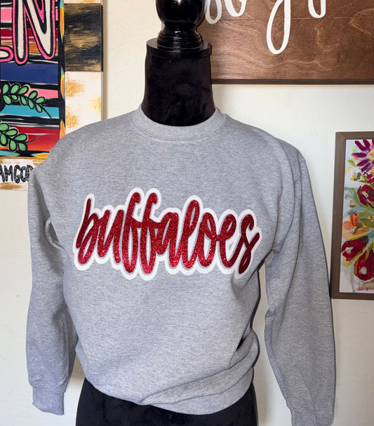 Glitter Buffaloes sweatshirt