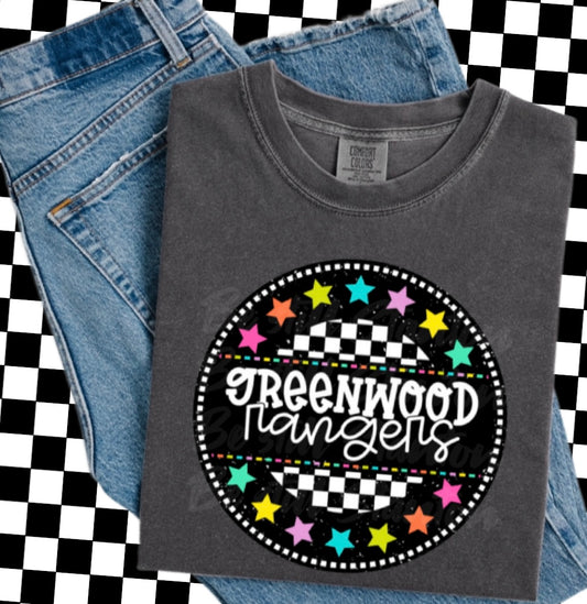 GREENWOOD -COLORFUL STARS