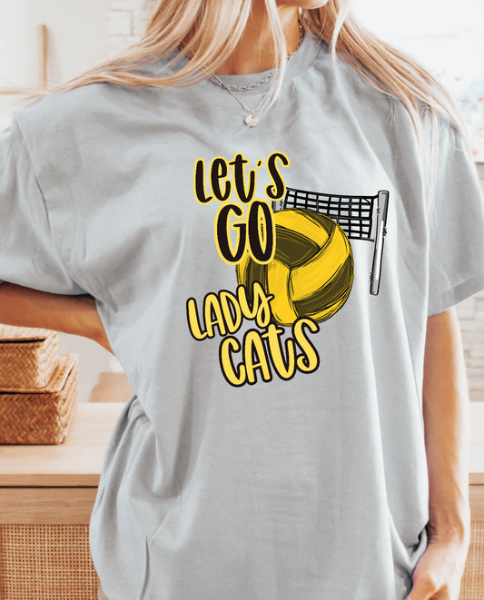 VOLLEYBALL - LET GO LADY CATS