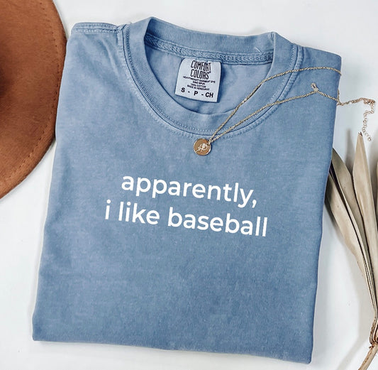 Apparently I like baseball