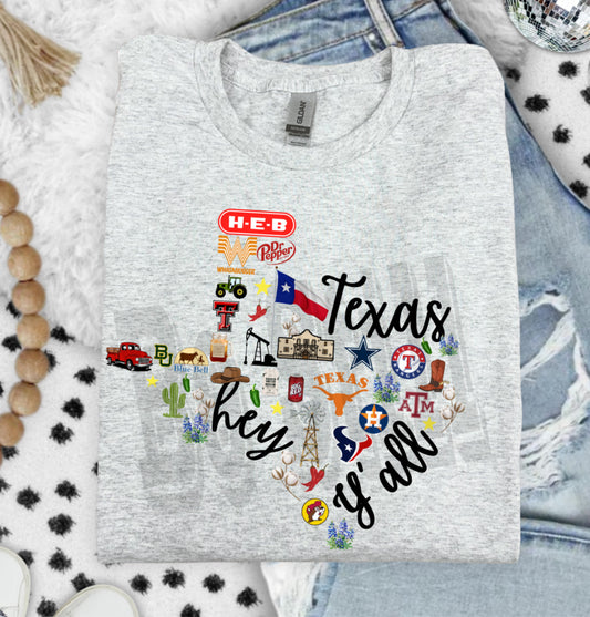 TEXAS HEY Y'ALL