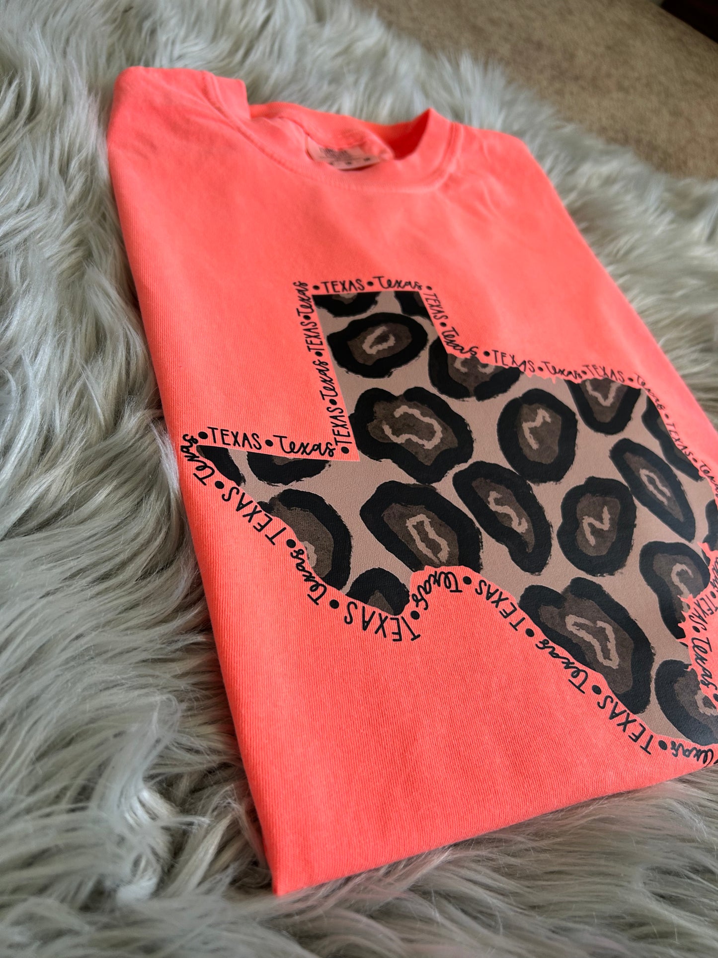 Bright Leopard Texas